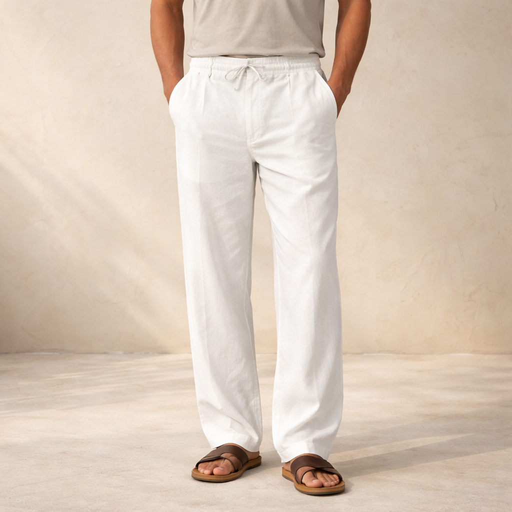 Pantalón Ancho Fluido Esencial