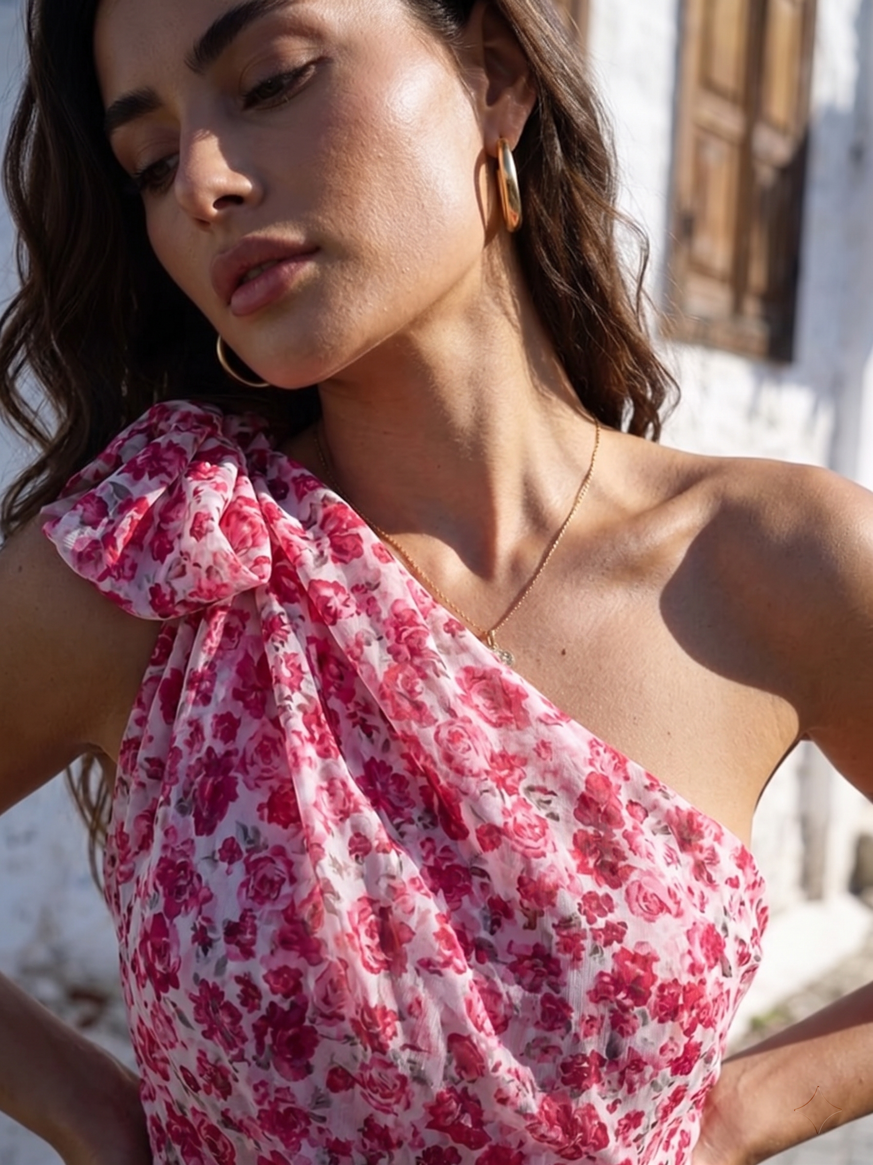 Vestido con estampado floral