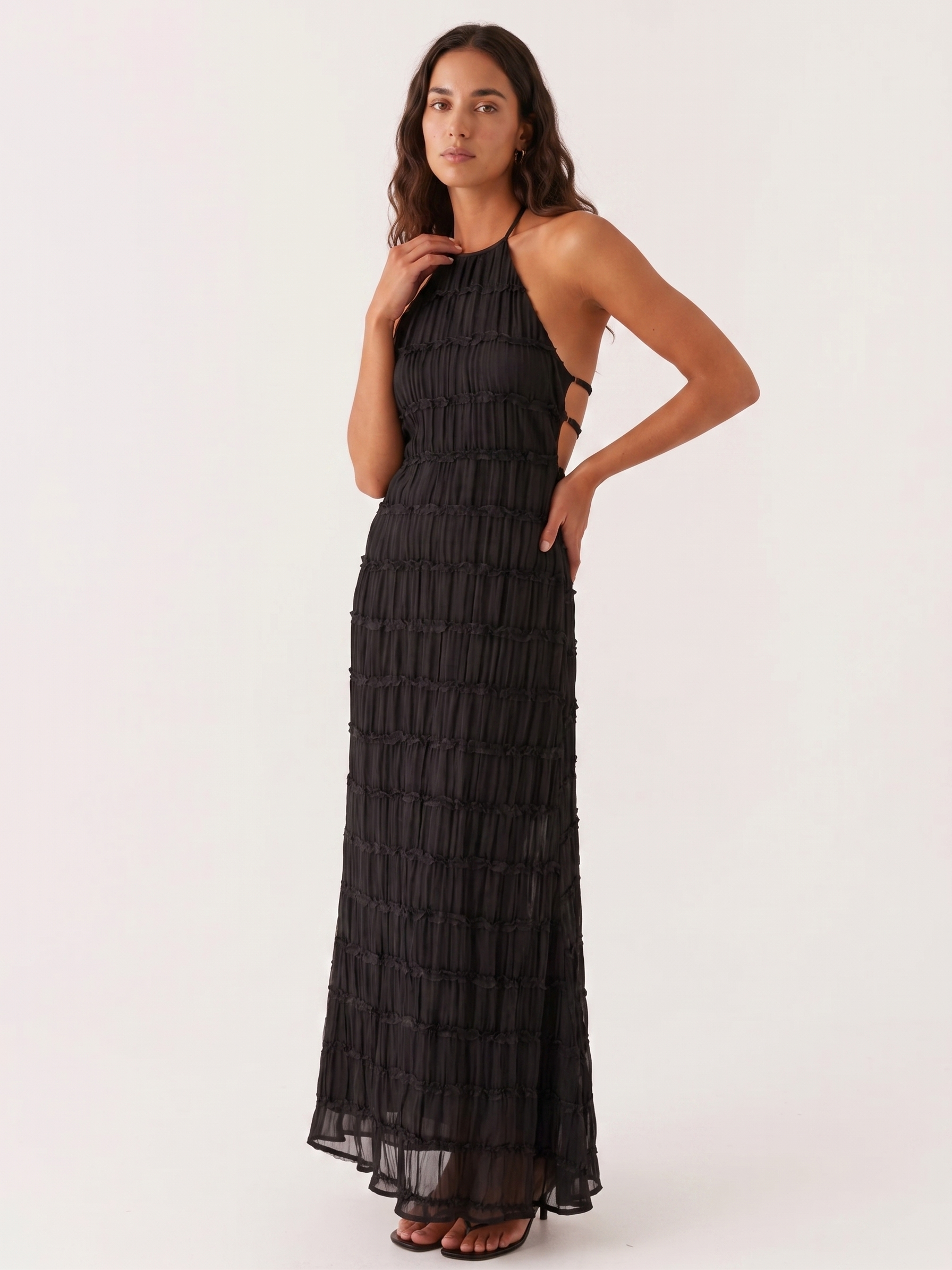 Vestido Largo Blanco Esencial Verano