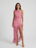 Vestido con estampado floral