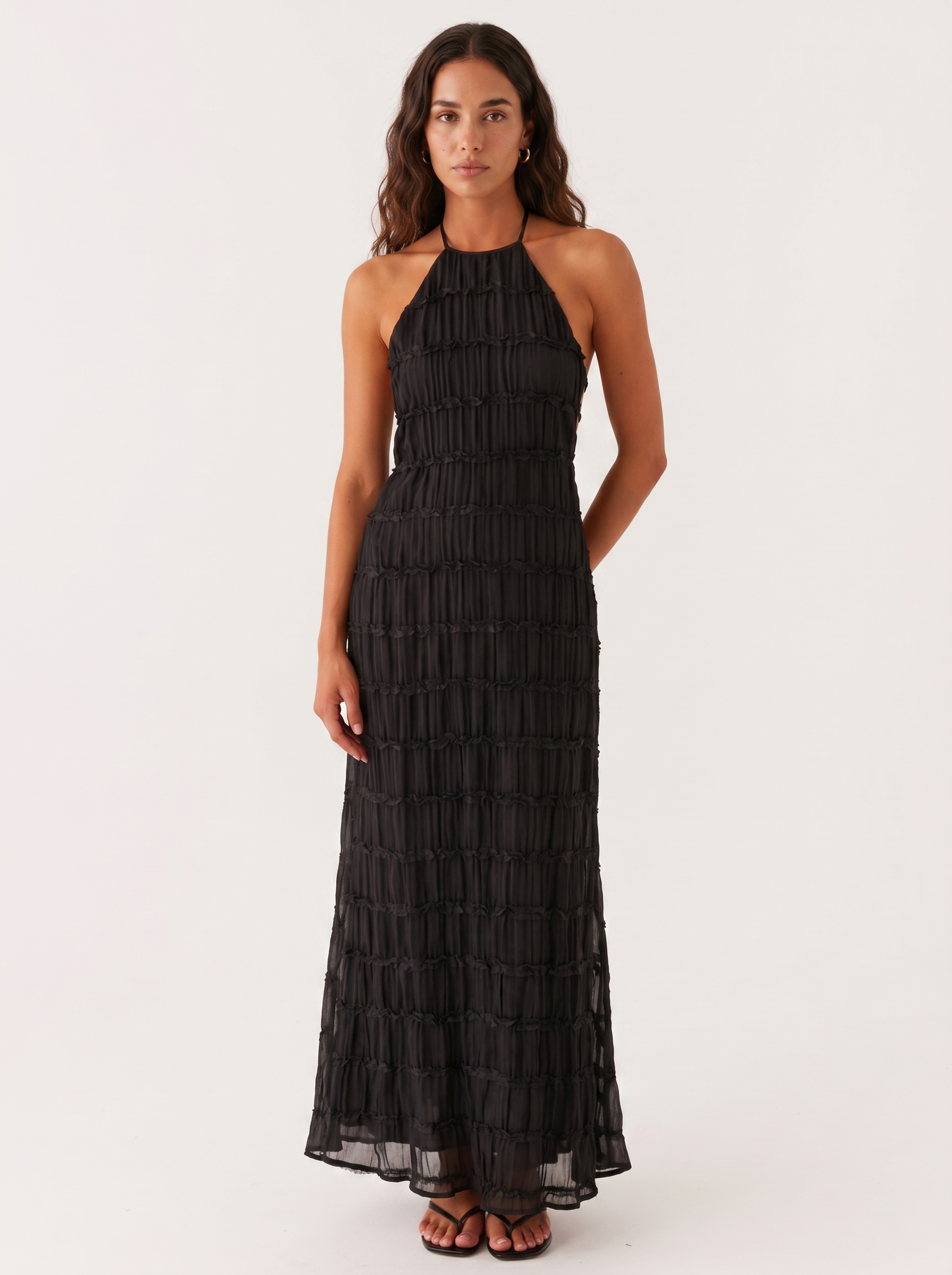 Vestido Largo Blanco Esencial Verano