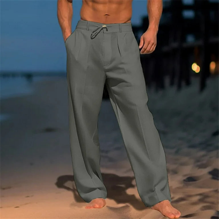 Pantalón Ancho Fluido Esencial