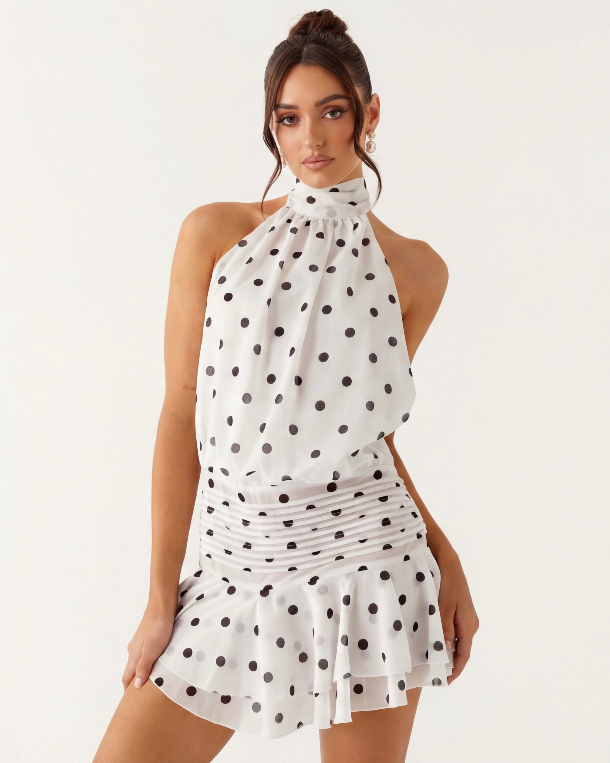 Vestido Mini Lunares Dulce Verano