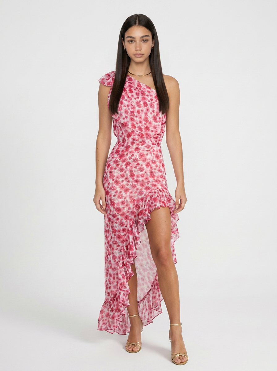 Vestido con estampado floral