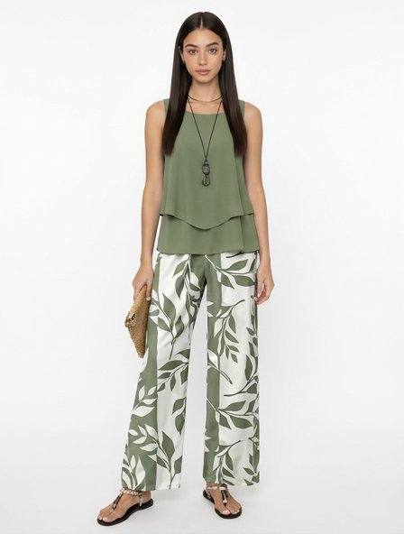 Conjunto Floral Botánico Brisa Verde