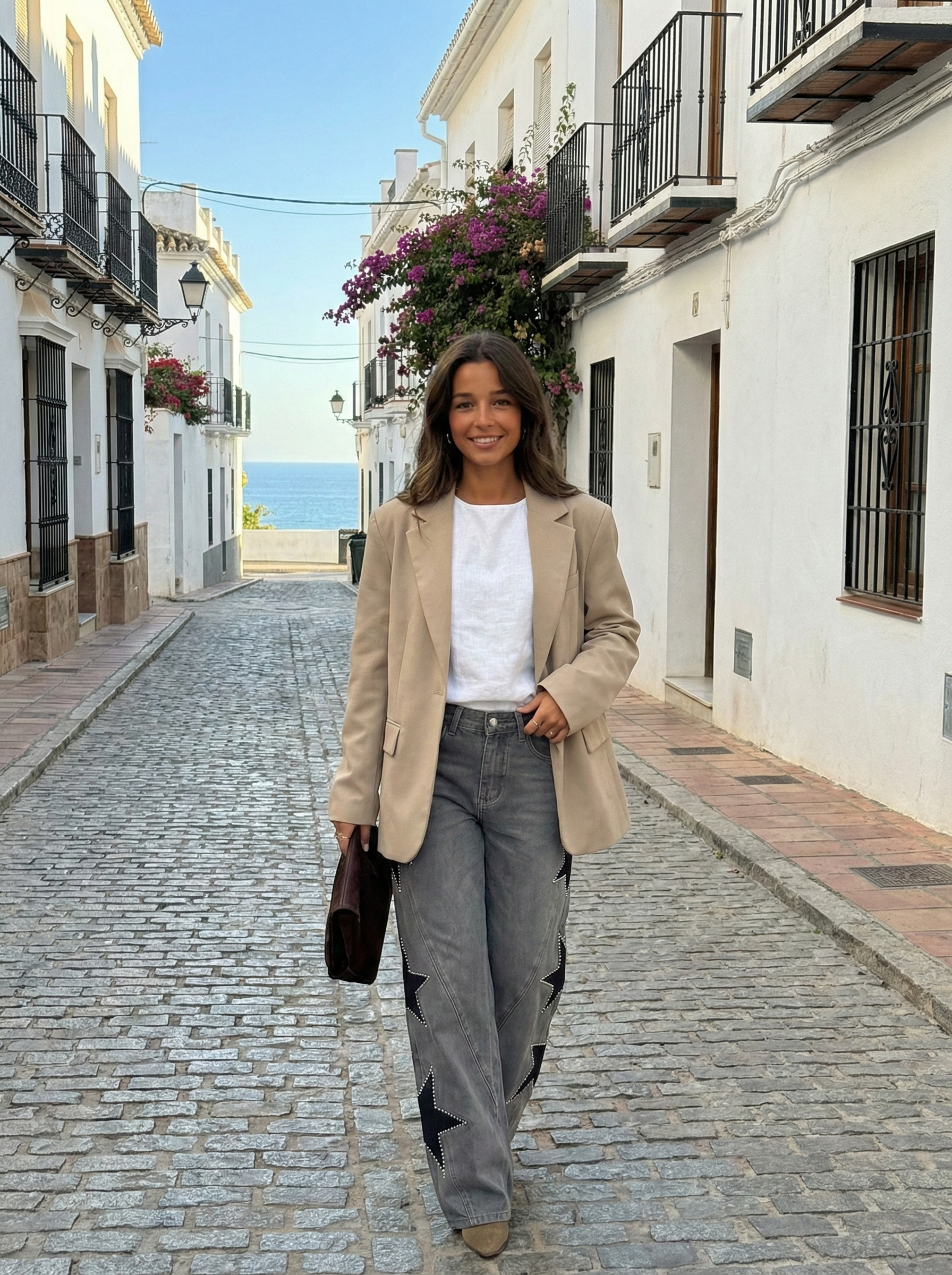 Pantalón Essence Gris